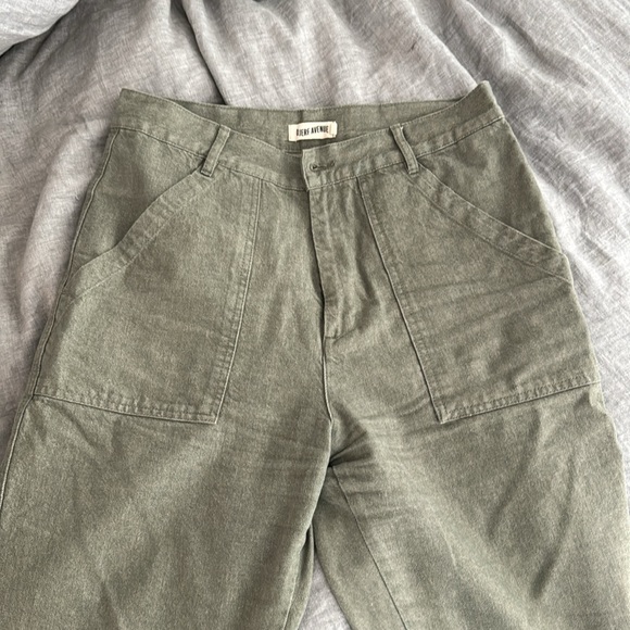 Djerf Avenue Go To Pants Green - Picture 3 of 5